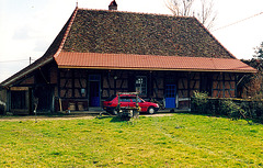 French farm with French car