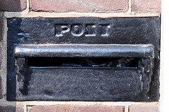 Letter box in Haarlem