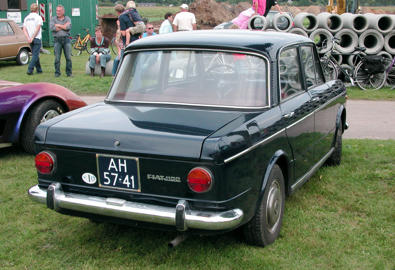 Oldtimer day in Ruinerwold (NL): 1969 Fiat 1100 R