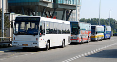 Buses at The Hague Central Station