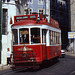 Red Tram in Lisbon
