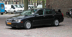 Official cars in the Hague: diplomat's Volvo
