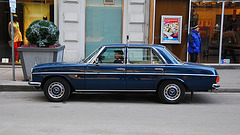 1974 Mercedes-Benz 220D taxi in Vienna