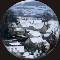 Dorset snow-globe