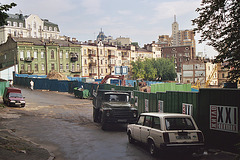 Kiev: a view of Kruglouniversitetska Street