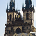 Church of Our Lady before Týn, with Salvador Dali