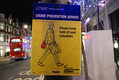 Put your valuables in a conspicuous red bag