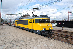 Train to Stettin and Glowny with engine 1836