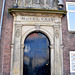 Gate of the former building of the publisher E.J. Brill in Leiden