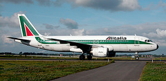 Alitalia Plane at Schiphol