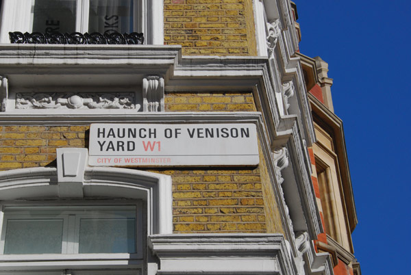 Haunch of Venison Yard W1
