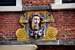 Gable ornament in Haarlem