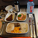 My meal on the Eurostar train from Brussels to London