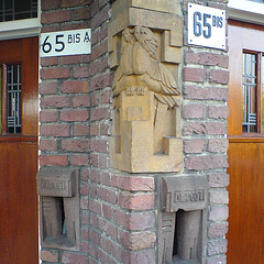 Details of a house in Utrecht