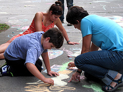 The Family That Chalks Together