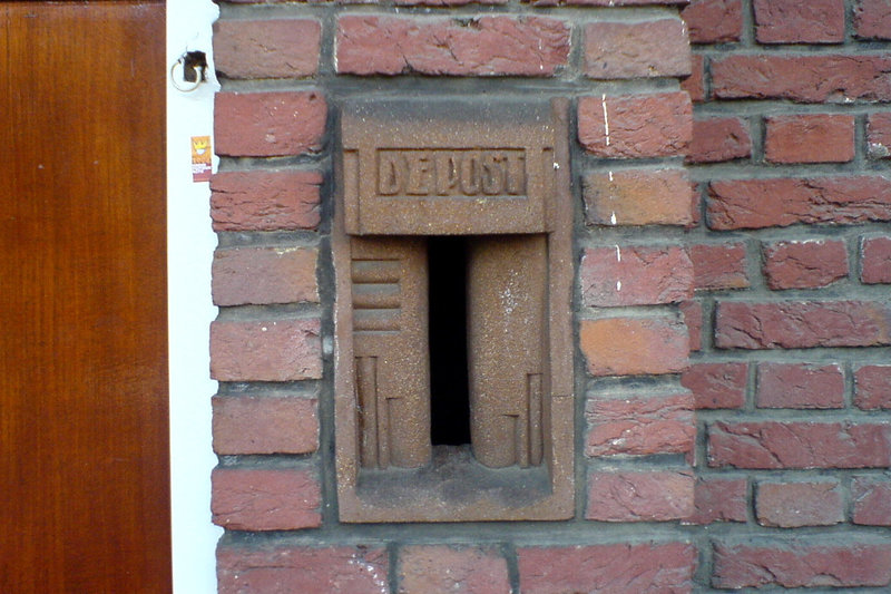 Details of a house in Utrecht – Letterbox