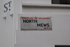North Mews WC1
