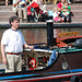 Floating music festival in Leiden: Skipper Rob of the Jantje (1924) with 12pk 12/2 Lister engine