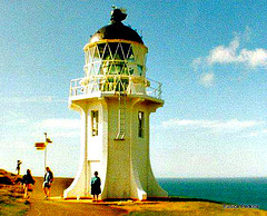 At Cape Reinga lighthouse