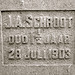 First stone laid by J.A. Schroot (age 1½) on July 28, 1903