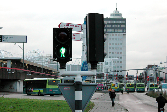 The Green Stop Man
