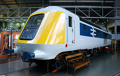 A visit to the National Railway Museum in York: prototype High Speed Train power car