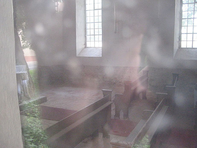 Blick ins Innere der Kirche von Gnölbzig
