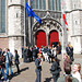 Opening of the academic year of Leiden University: In front of the Highland Church