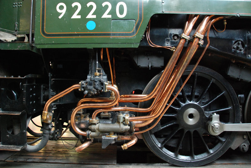 A visit to the National Railway Museum in York: water injection unit