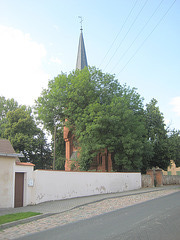Die Kirche von Gnölbzig