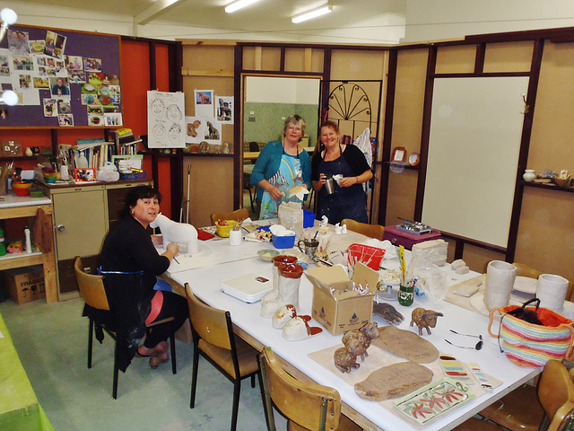 last pottery session in 2012