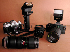My old camera gear
