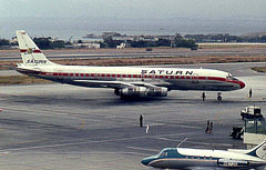 Douglas DC-8-54F N8008F (Saturn)