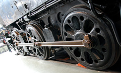A visit to the National Railway Museum in York: War locomotive 0-6-0 C1 from 1942