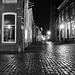 Night shots of Leiden: Kloksteeg (Bell Alley)