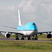 KLM "City of Calgary" at Schiphol