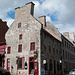 Old house in the Old Harbour of Montreal, Quebec (Canada)