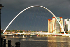 Storm brewing over the Tyne