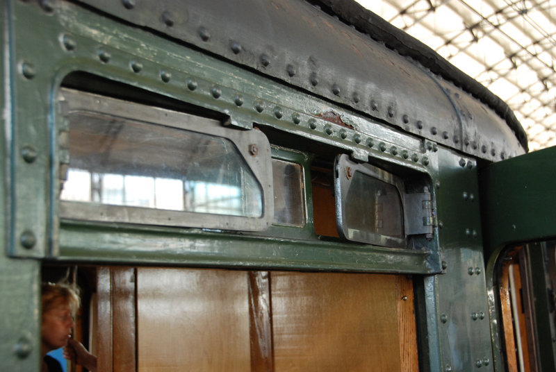 Celebration of the centenary of Haarlem Railway Station: Old ventilation windows