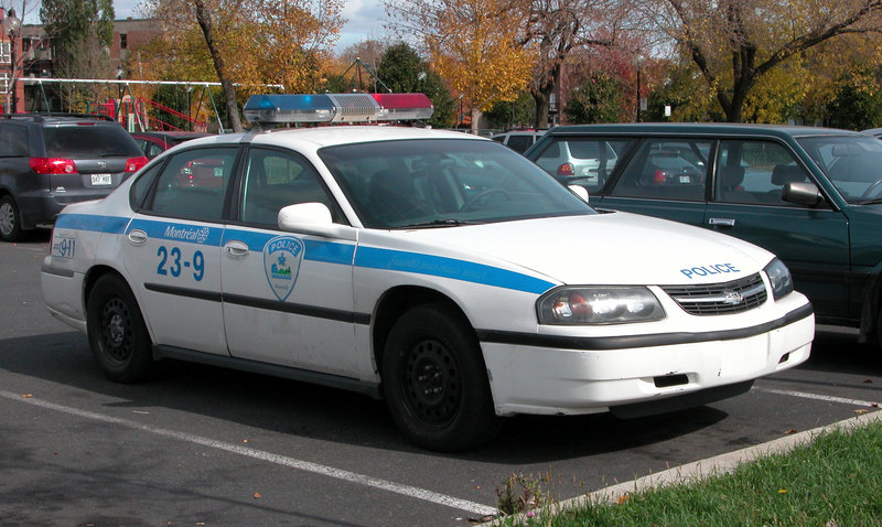 Montreal Police Car