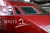 Train journey to London: Thalys at the Brussels South Station
