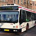 Articulated city bus of The Hague