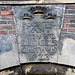 Stone above the gate of the St. Elisabeth Hospital in Leiden