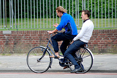 Two on a bike