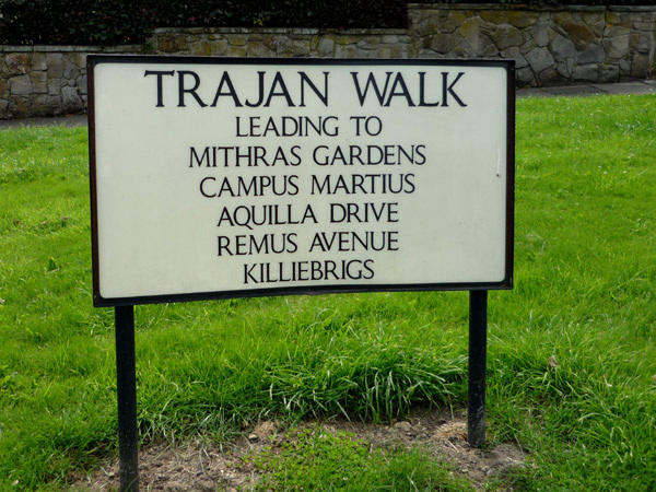 'Roman' street names, Heddon-on-the-Wall