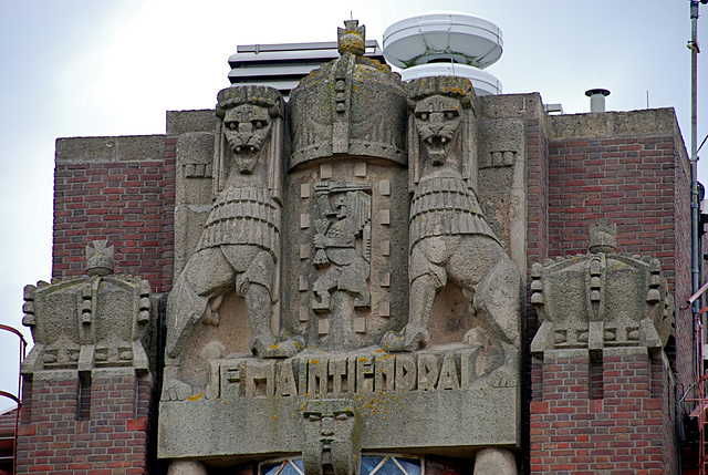 Stylized coat of arms of the Netherlands