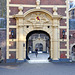 The gates of the Binnenhof in The Hague