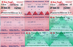 London public transport tickets