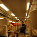 First class interior of an Eurostar train
