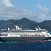 Maasdam approaching St.Maarten (2) - 30 January 2014